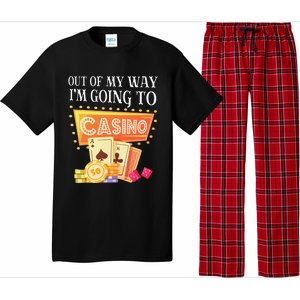 Funny Going To The Casino Design For Card Game Lovers Pajama Set