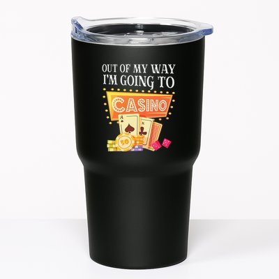 Funny Going To The Casino Design For Card Game Lovers Tumbler