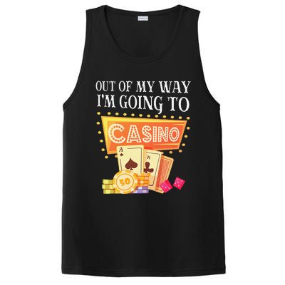 Funny Going To The Casino Design For Card Game Lovers PosiCharge Competitor Tank