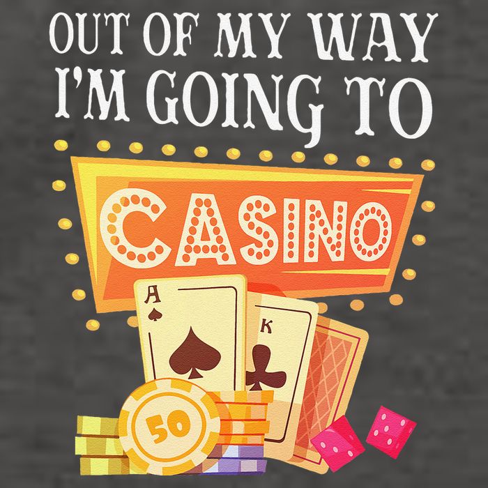 Funny Going To The Casino Design For Card Game Lovers Vector Backpack