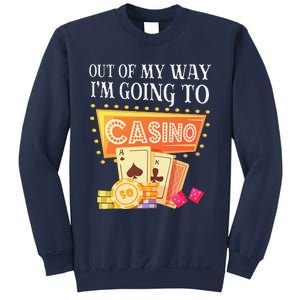 Funny Going To The Casino Design For Card Game Lovers Sweatshirt