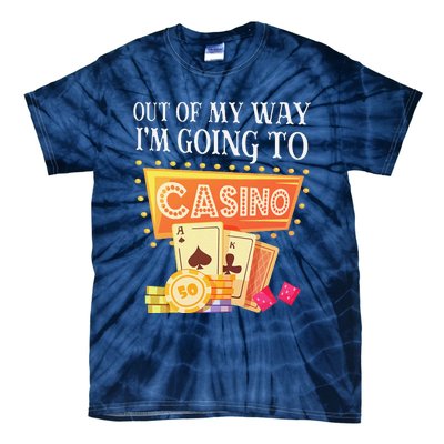 Funny Going To The Casino Design For Card Game Lovers Tie-Dye T-Shirt