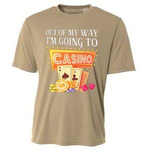 Funny Going To The Casino Design For Card Game Lovers Cooling Performance Crew T-Shirt