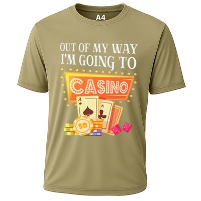 Funny Going To The Casino Design For Card Game Lovers Performance Shirt