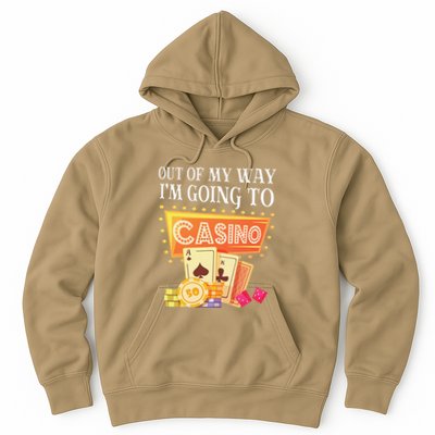Funny Going To The Casino Design For Card Game Lovers Hoodie