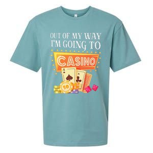 Funny Going To The Casino Design For Card Game Lovers Sueded Cloud Jersey T-Shirt