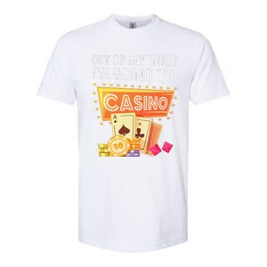 Funny Going To The Casino Design For Card Game Lovers Softstyle CVC T-Shirt