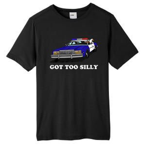 Funny Got Too Silly Goose Tall Fusion ChromaSoft Performance T-Shirt