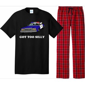 Funny Got Too Silly Goose Pajama Set