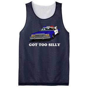 Funny Got Too Silly Goose Mesh Reversible Basketball Jersey Tank