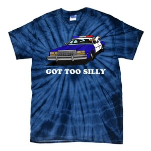 Funny Got Too Silly Goose Tie-Dye T-Shirt