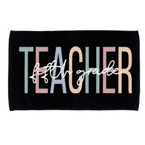 Fifth Grade Teacher Boho 5th Grade Teacher Microfiber Hand Towel