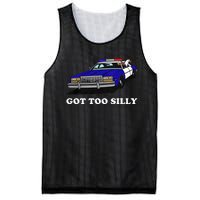 Funny Got Too Silly Goose  Mesh Reversible Basketball Jersey Tank