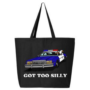 Funny Got Too Silly Goose  25L Jumbo Tote