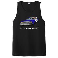 Funny Got Too Silly Goose  PosiCharge Competitor Tank