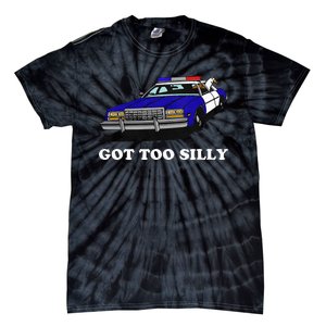 Funny Got Too Silly Goose  Tie-Dye T-Shirt