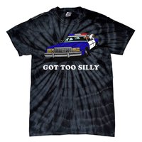 Funny Got Too Silly Goose  Tie-Dye T-Shirt