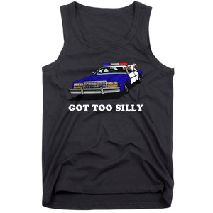 Funny Got Too Silly Goose  Tank Top