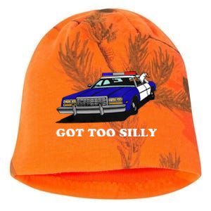 Funny Got Too Silly Goose  Kati - Camo Knit Beanie