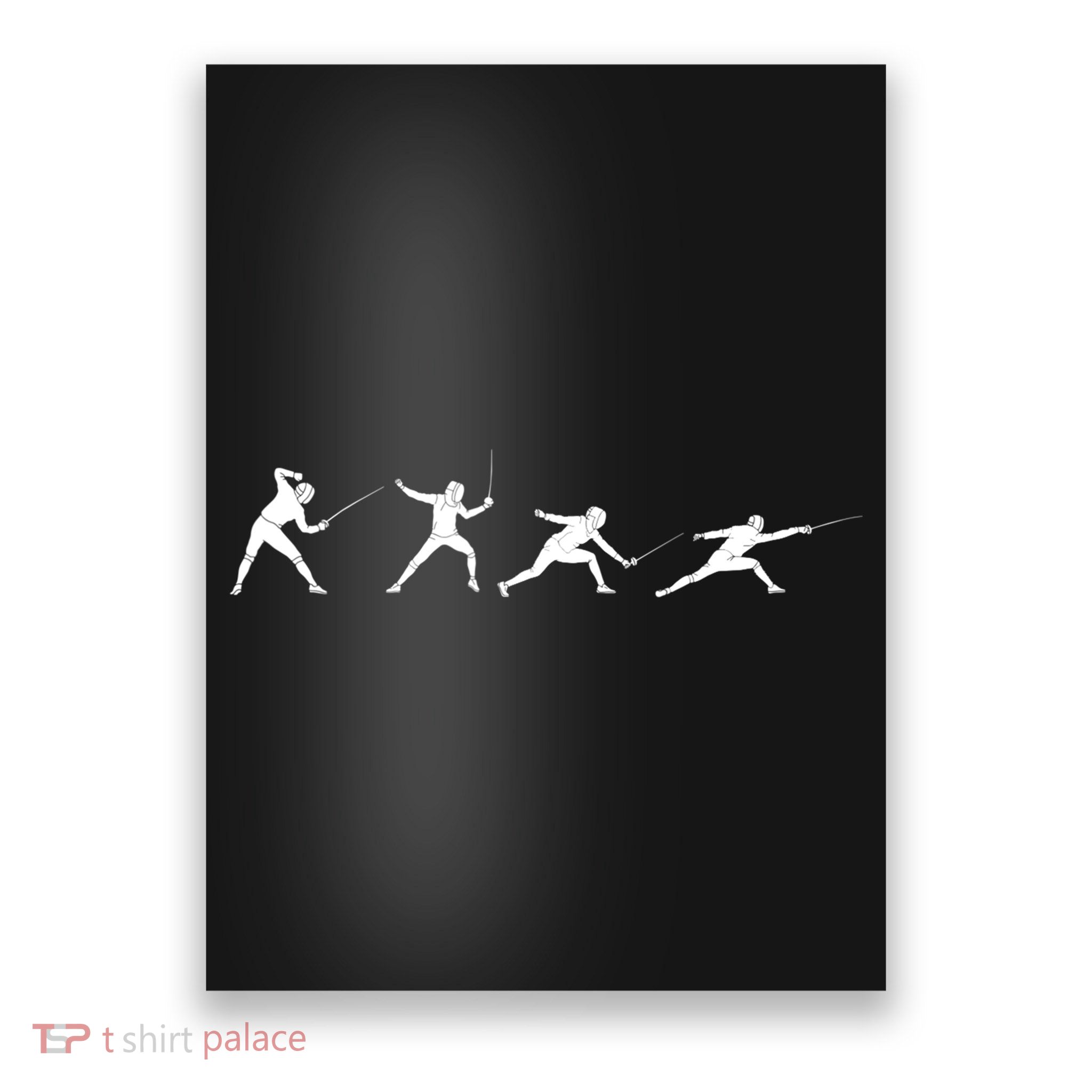 Fencing Gear TShirt Poster