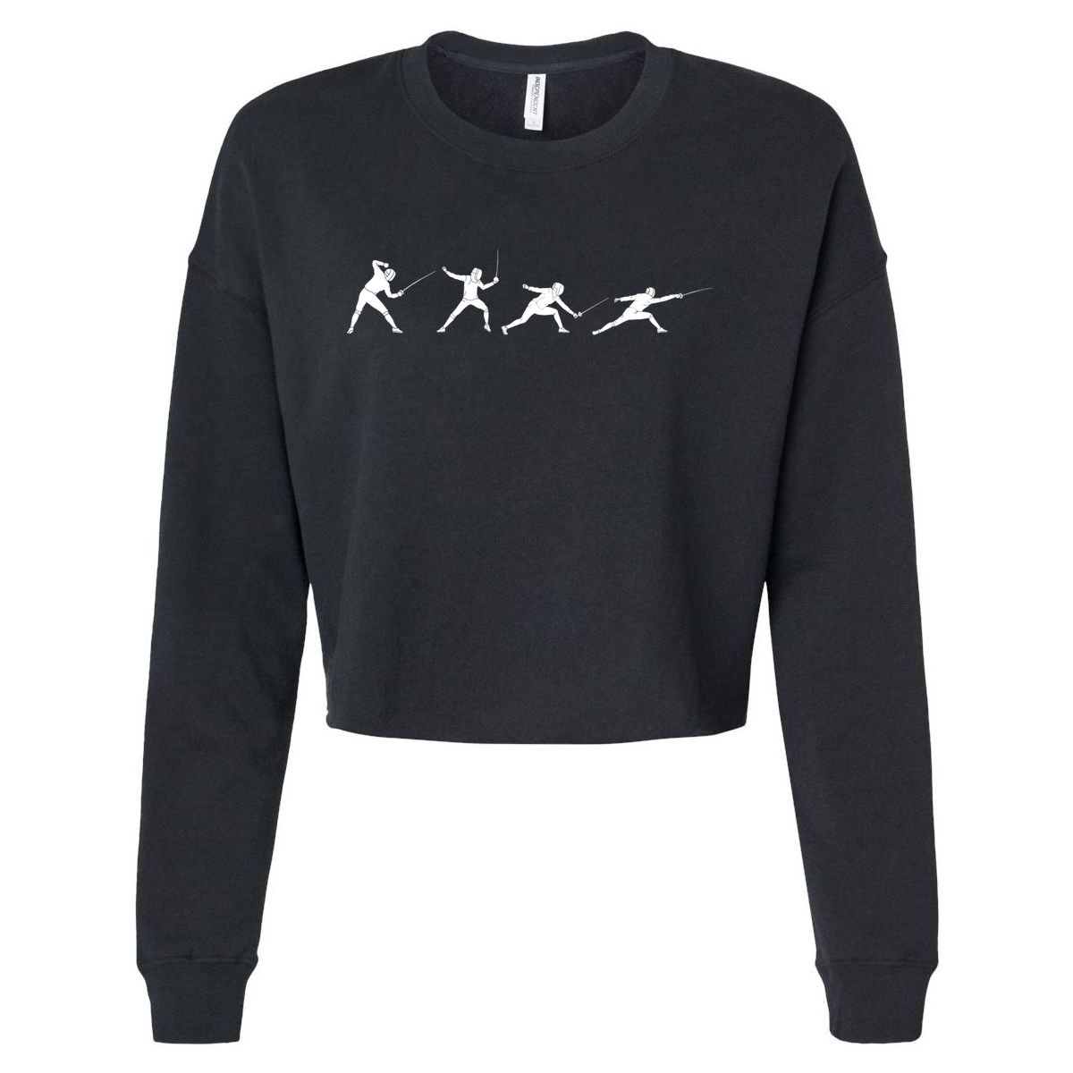 Fencing Gear TShirt Cropped Pullover Crew