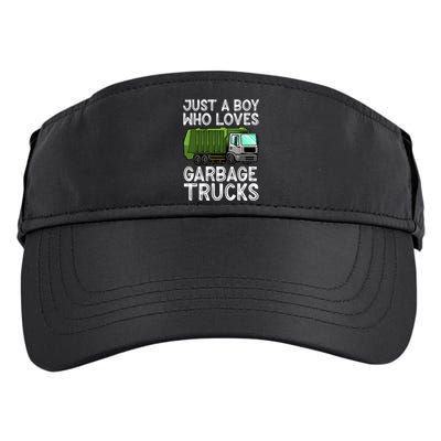 Funny Garbage Truck Design For Boys Toddler Men Trash Truck Gift Adult Drive Performance Visor