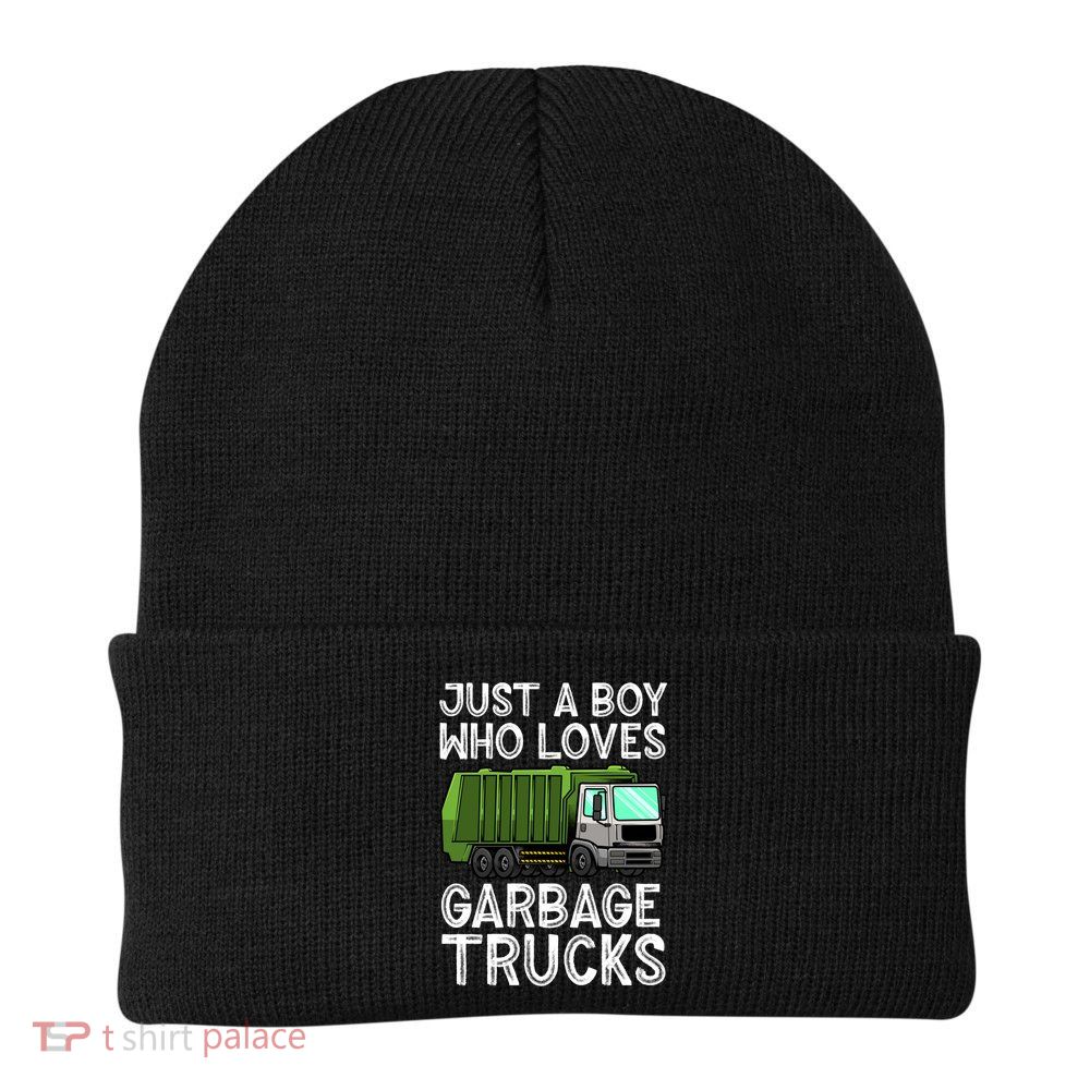 Funny Garbage Truck Design For Boys Toddler Men Trash Truck Gift Beanie