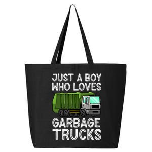 Funny Garbage Truck Design For Boys Toddler Men Trash Truck Gift 25L Jumbo Tote