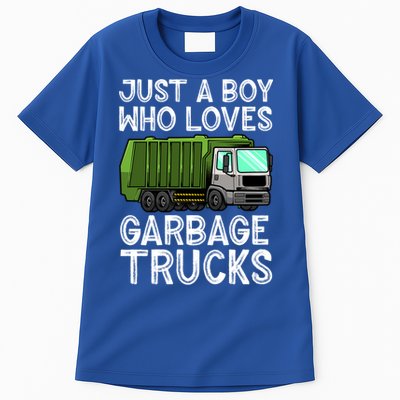 Funny Garbage Truck Design For Boys Toddler Men Trash Truck Gift Tall T-Shirt