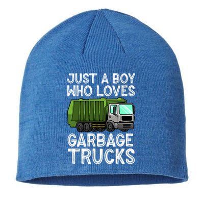 Funny Garbage Truck Design For Boys Toddler Men Trash Truck Gift Sustainable Beanie