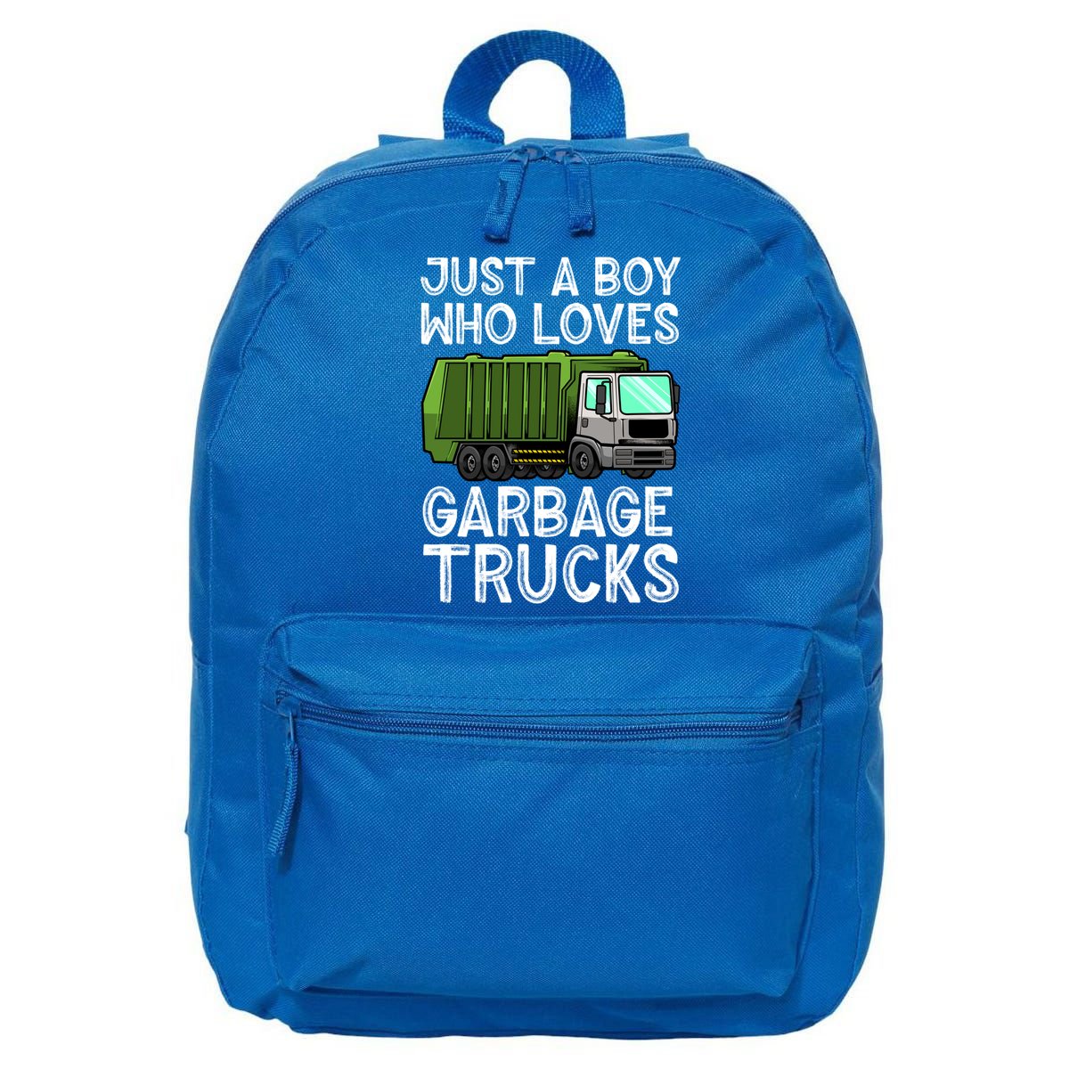 Funny Garbage Truck Design For Boys Toddler Men Trash Truck Gift 16 in Basic Backpack