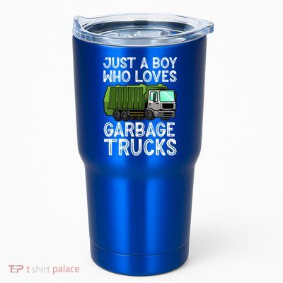 Funny Garbage Truck Design For Boys Toddler Men Trash Truck Gift Tumbler