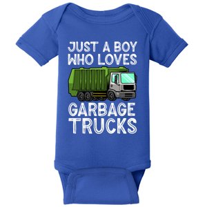 Funny Garbage Truck Design For Boys Toddler Men Trash Truck Gift Baby Bodysuit