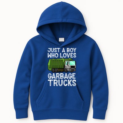 Funny Garbage Truck Design For Boys Toddler Men Trash Truck Gift Kids Hoodie
