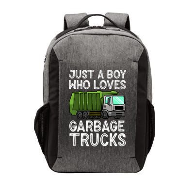 Funny Garbage Truck Design For Boys Toddler Men Trash Truck Gift Vector Backpack