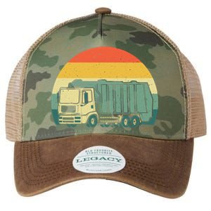 Funny Garbage Truck Design For Kids Men Women Trash Truck Gift Legacy Tie Dye Trucker Hat