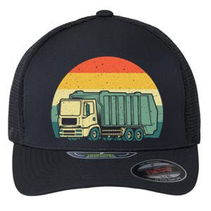 Funny Garbage Truck Design For Kids Men Women Trash Truck Gift Flexfit Unipanel Trucker Cap