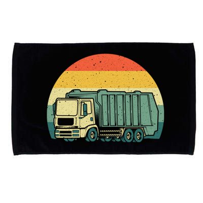 Funny Garbage Truck Design For Kids Men Women Trash Truck Gift Microfiber Hand Towel