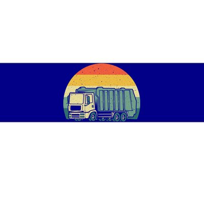 Funny Garbage Truck Design For Kids Men Women Trash Truck Gift Bumper Sticker