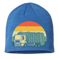 Funny Garbage Truck Design For Kids Men Women Trash Truck Gift Sustainable Beanie