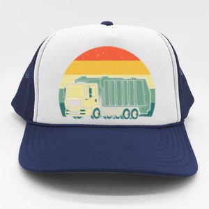 Funny Garbage Truck Design For Kids Men Women Trash Truck Gift Trucker Hat