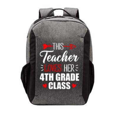 Fourth Grade Teacher This Teacher Loves Her 4th Grade Class Gift Vector Backpack