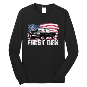 First Gen Truck Squarebody First Generation Long Sleeve Shirt