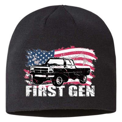 First Gen Truck Squarebody First Generation Sustainable Beanie