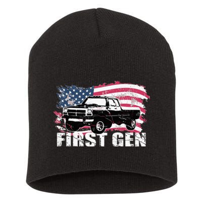 First Gen Truck Squarebody First Generation Short Acrylic Beanie