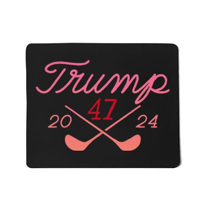 Funny Golf Trump 47 2024 Mousepad