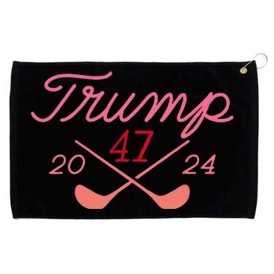 Funny Golf Trump 47 2024 Grommeted Golf Towel