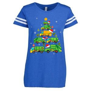 Funny Garbage Truck Christmas Tree Ornament Decor Boys Enza Ladies Jersey Football T-Shirt