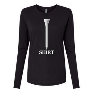 Funny Golf Tee Golf Lover Womens Cotton Relaxed Long Sleeve T-Shirt