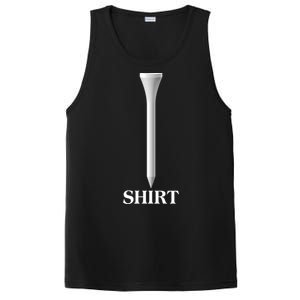 Funny Golf Tee Golf Lover PosiCharge Competitor Tank